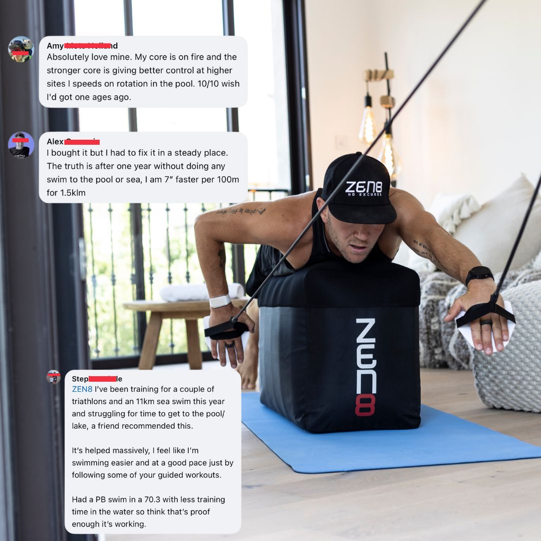 ZEN8® Dryland Swim Trainer