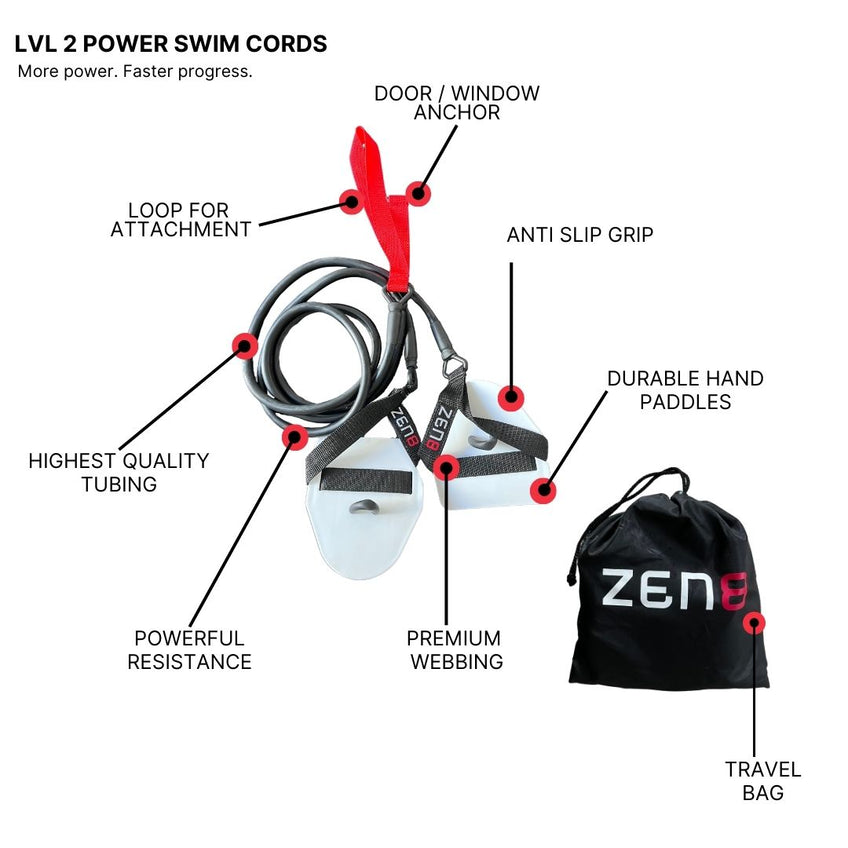 ZEN8® LVL 2 Power Swim Cords