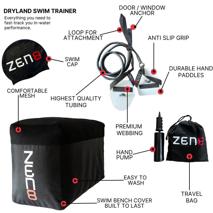 ZEN8® Dryland Swim Trainer